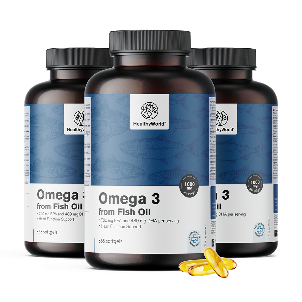 Omega-3 1000 mg s EPA a DHA