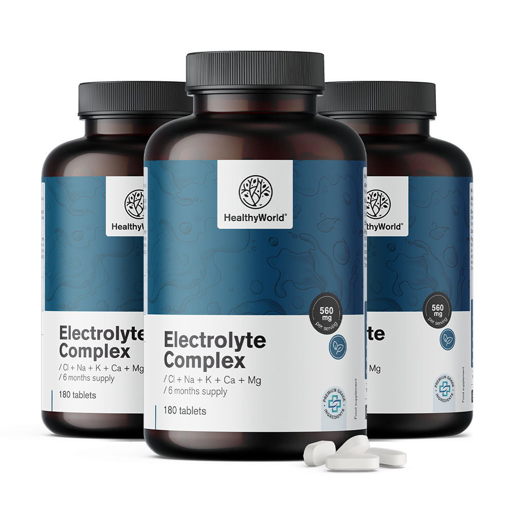 Komplex elektrolytov v tabletách - Komplex elektrolytov v tabletách