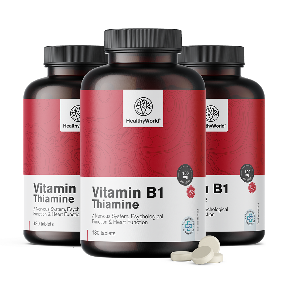 Vitamín B1 - tiamín 100 mg vo tabletách