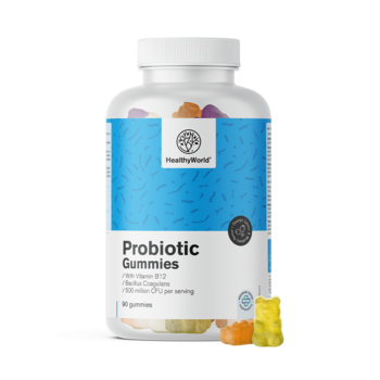 Probiotic – gumíky s mikrobiologickými kultúrami, 90 gumíkov