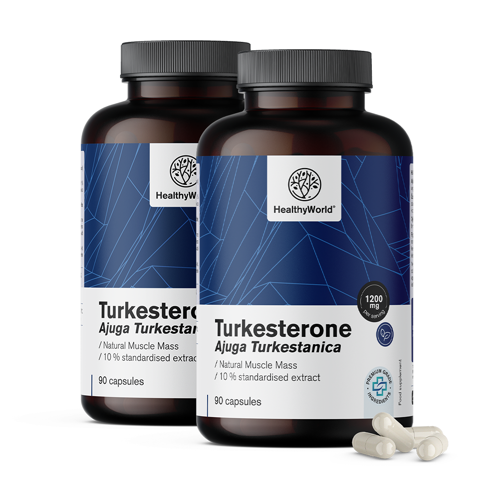 Turkesteron 1200 mg v kapsulách