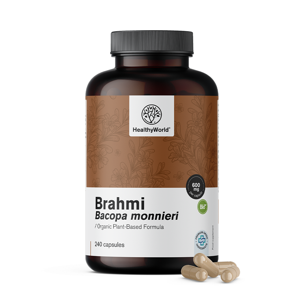 BIO Brahmi 600 mg vo forme kapsúl.