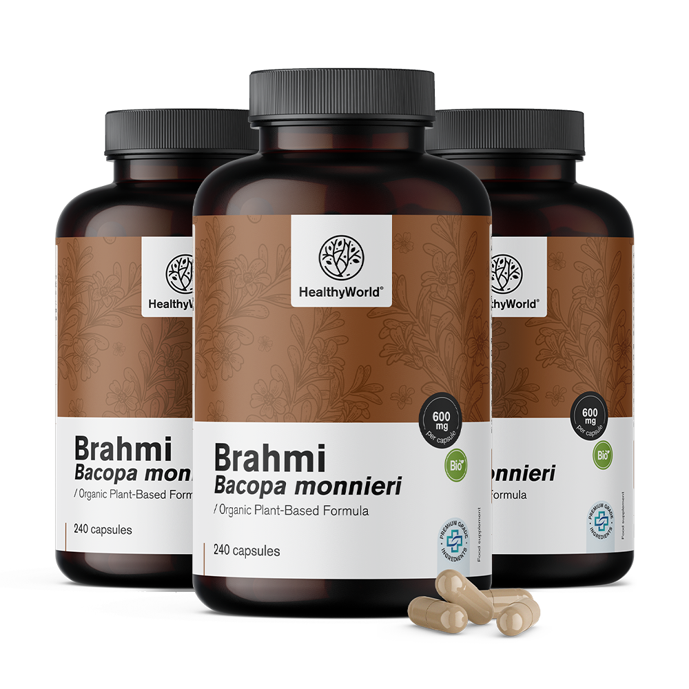 BIO Brahmi 600 mg vo forme kapsúl