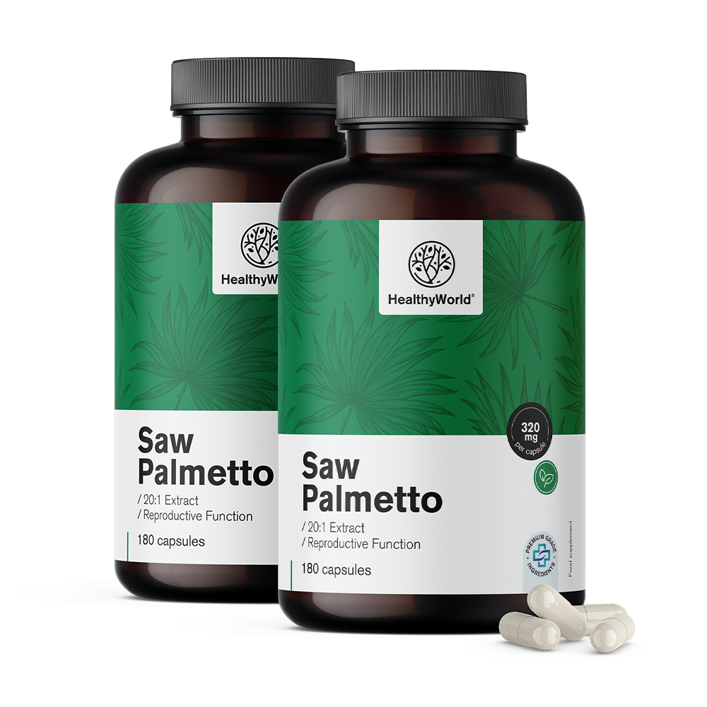 Saw Palmetto - Kvitnúca palma 320 mg