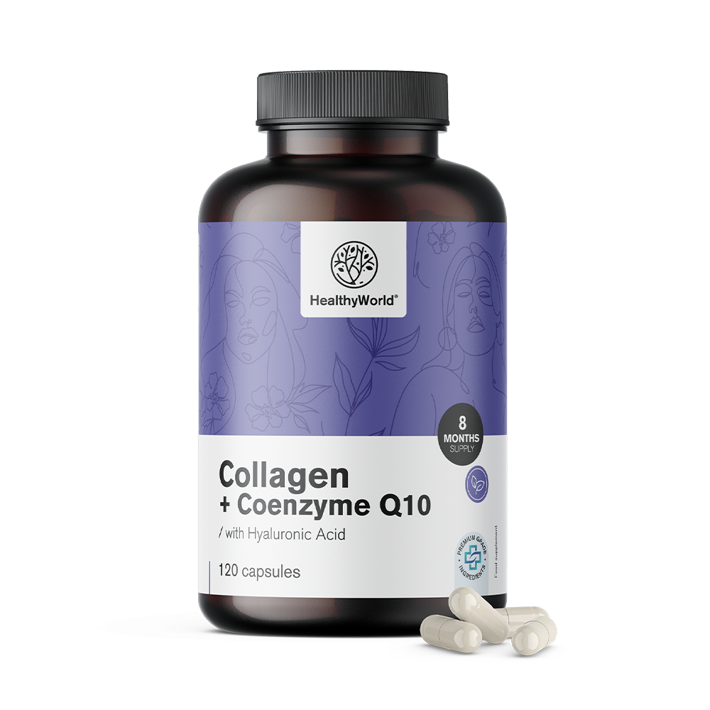 Kolagén + koenzým Q10 s hyalurónovou kyselinou