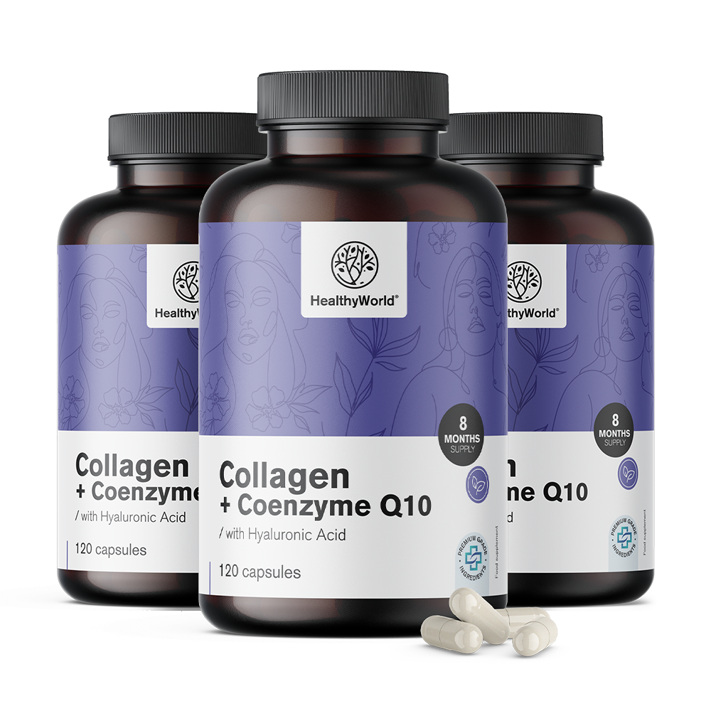 Kolagén + koenzým Q10 s hyalurónovou kyselinou
