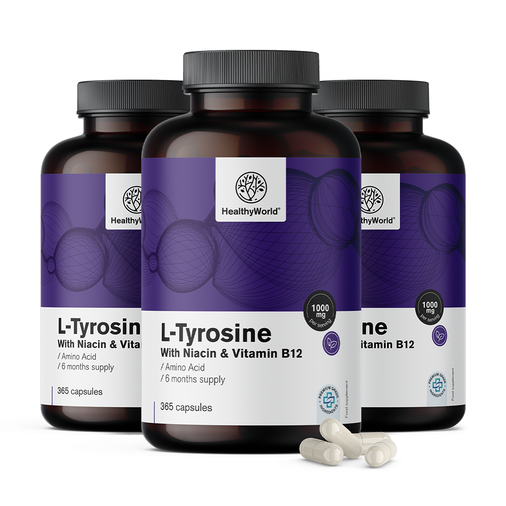 L-tirozín 1000 mg - L-tyrozín 1000 mg.