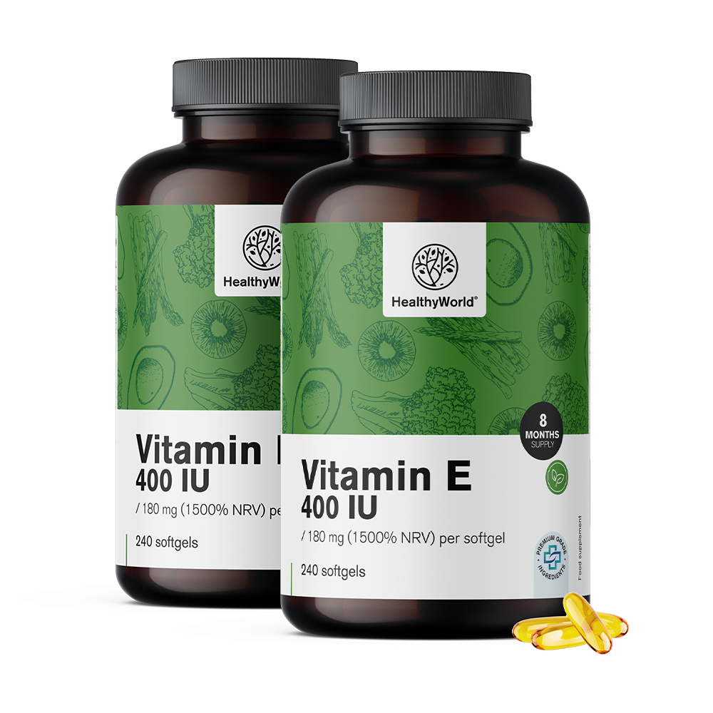 Vitamín E 400 i. e.