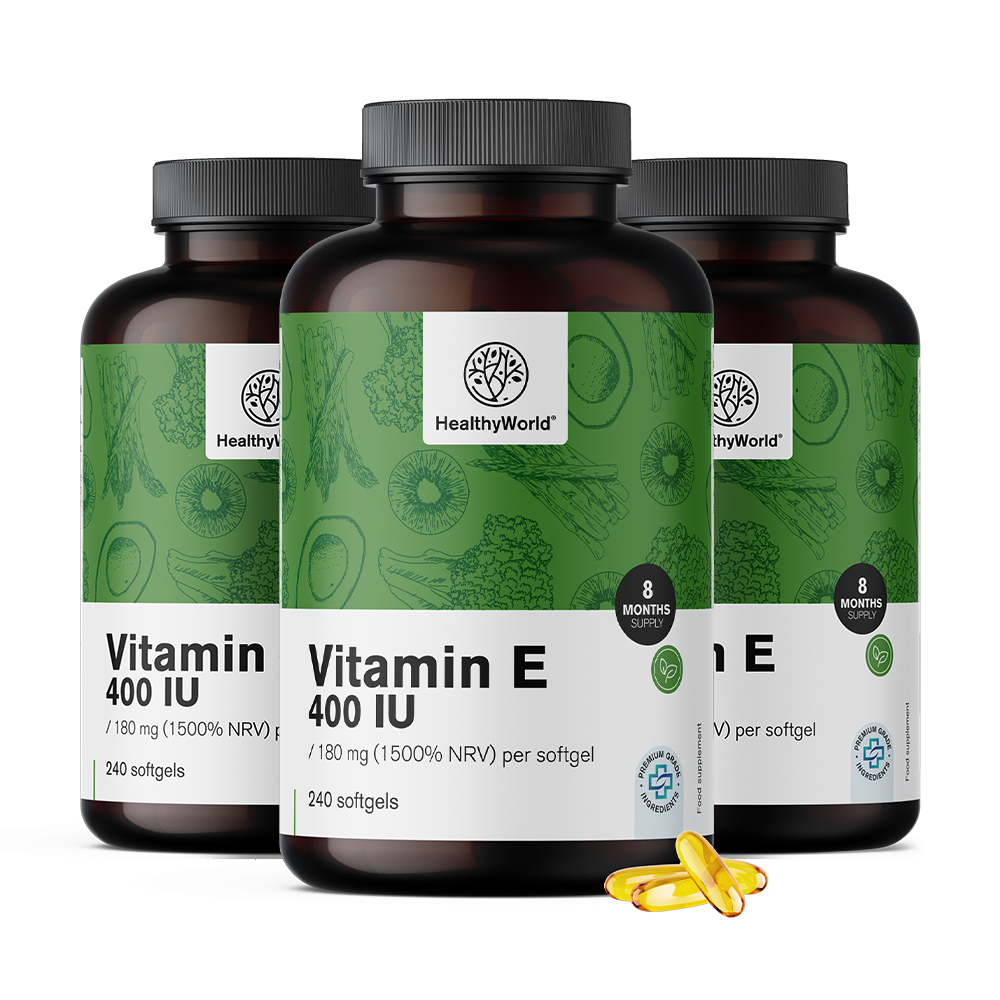 Vitamín E 400 i. e.