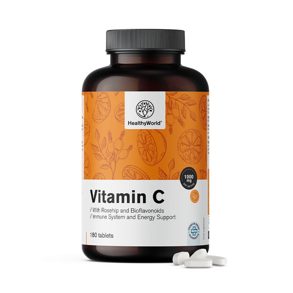 Vitamín C 1000 mg - s ríbezlom a bioflavonoidmi