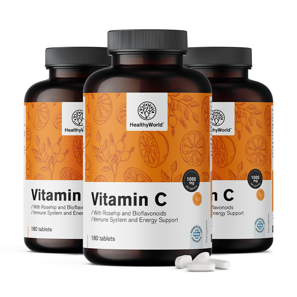 Vitamín C 1000 mg - s ríbezlom a bioflavonoidmi