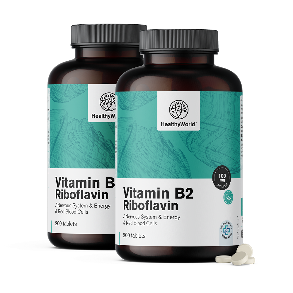 Vitamín B2 - riboflavín 100 mgVitamín B2 - riboflavín 100 mg