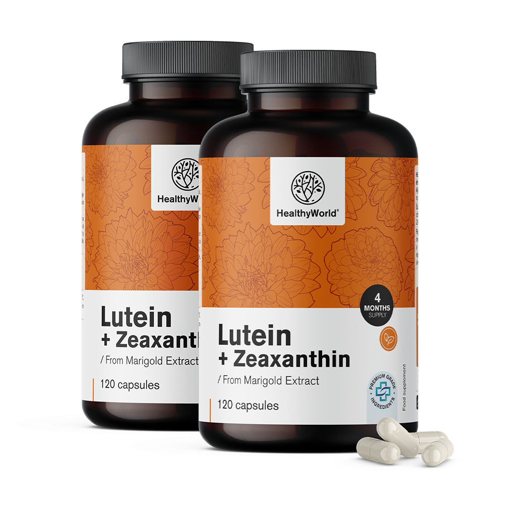 Luteín + Zeaxantín z žltej nechtíka