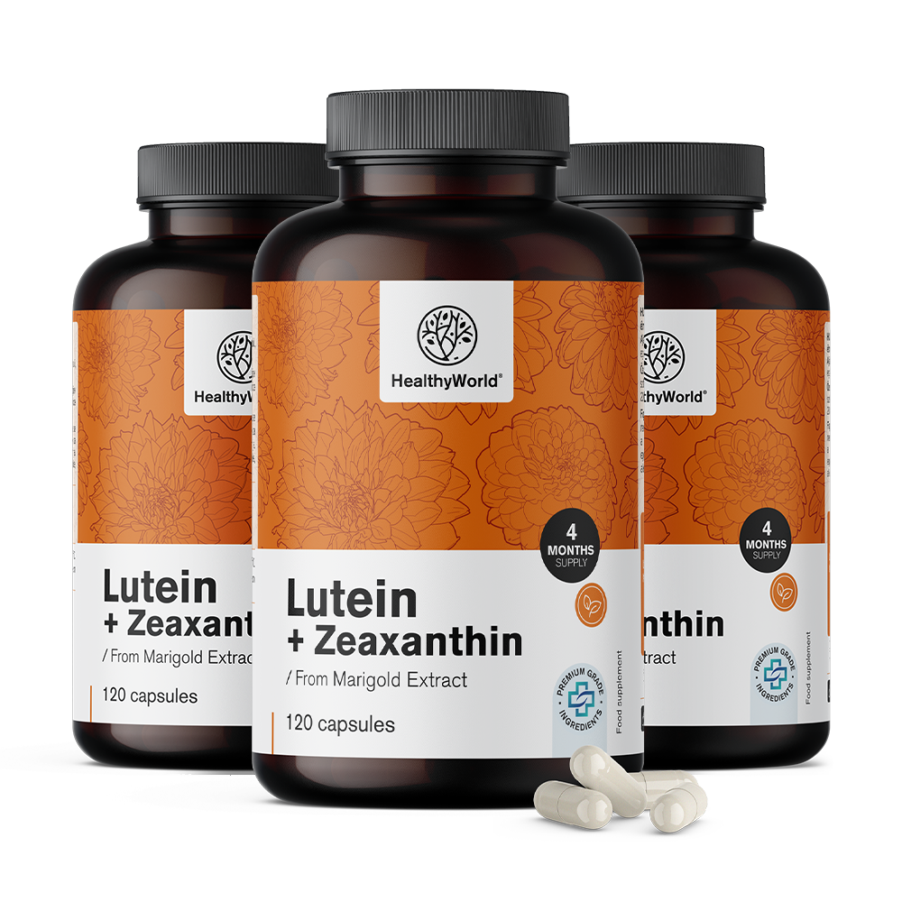 Luteín + Zeaxantín z žltej nechtíka