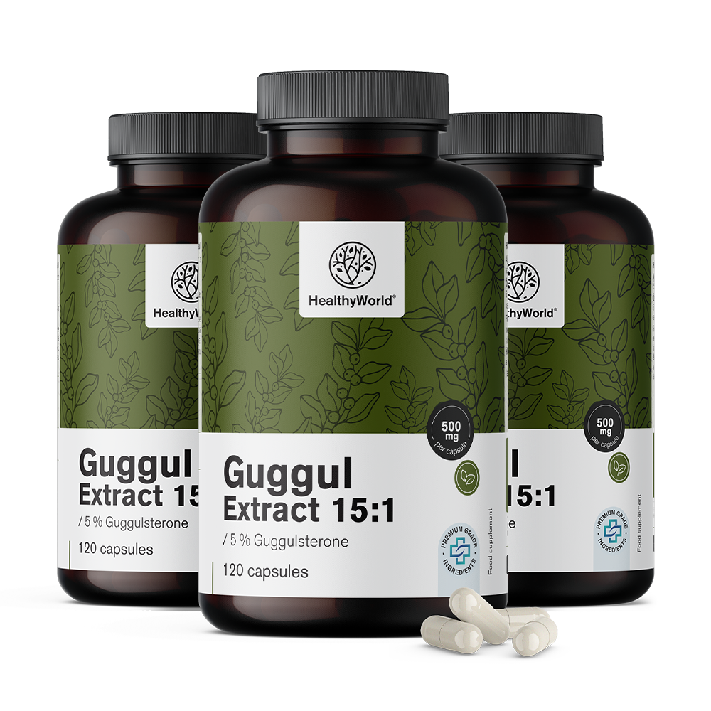 Guggul 500 mg - extrakt 15:1Guggul 500 mg - extrakt 15:1