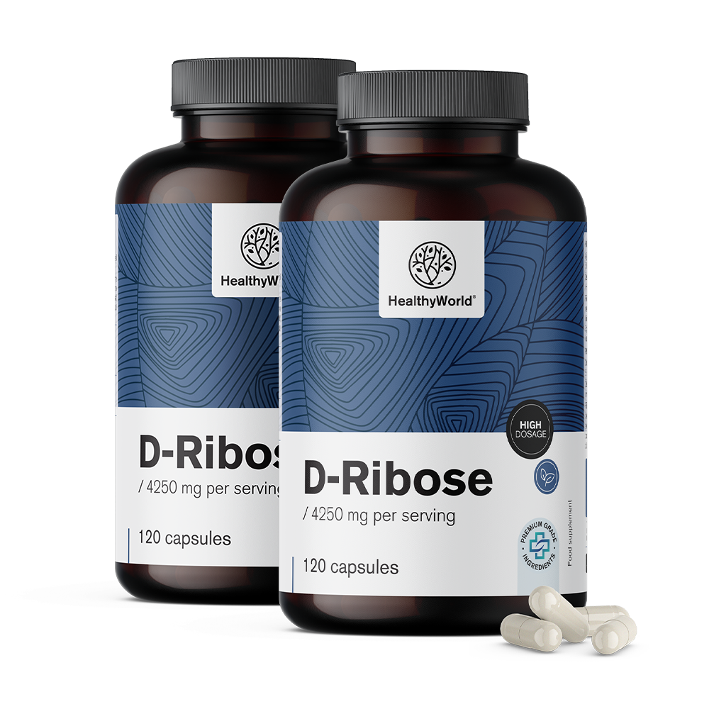 D-ribóza 850 mg