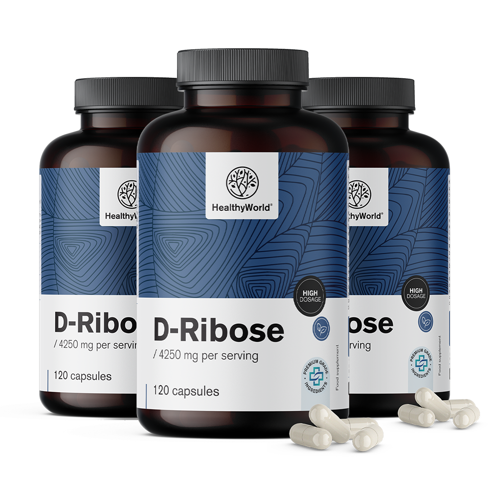 D-ribóza 850 mg