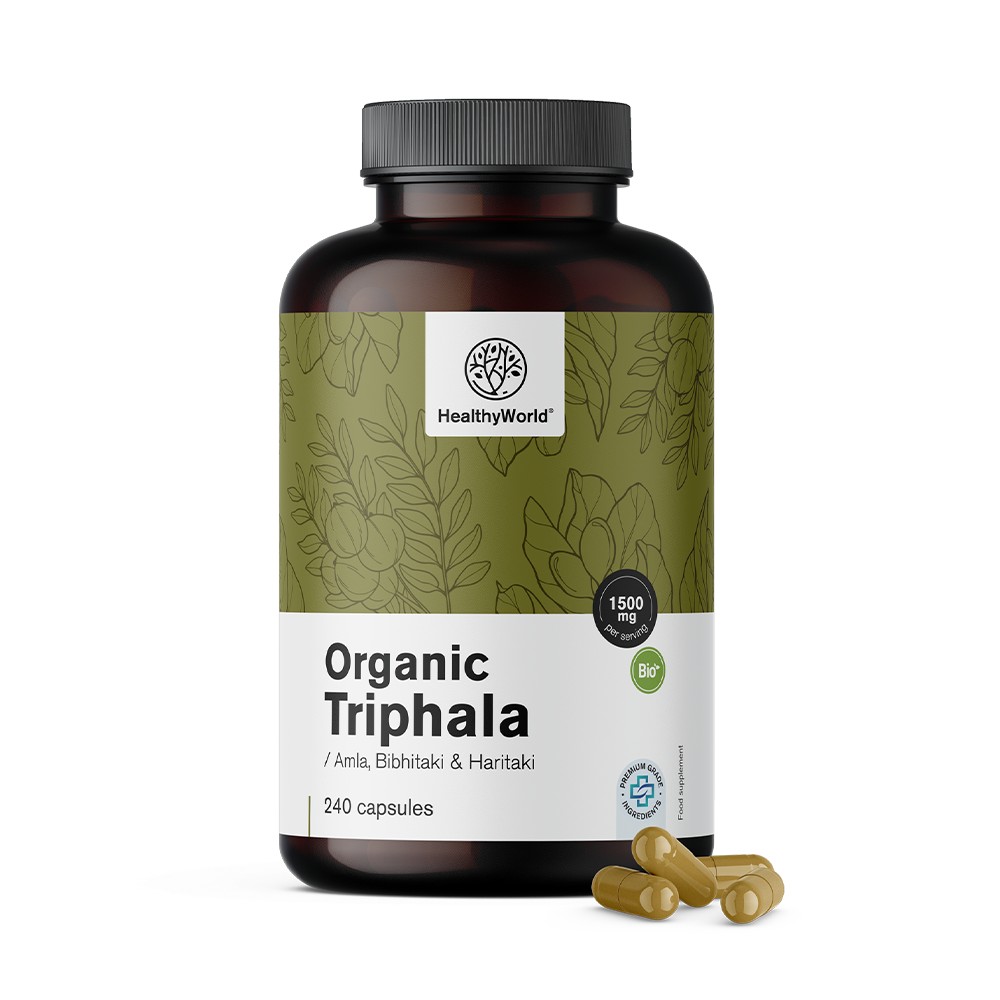 BIO Triphala v prášku.