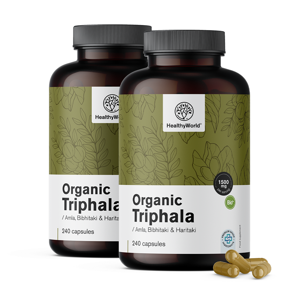 BIO Triphala v prášku.